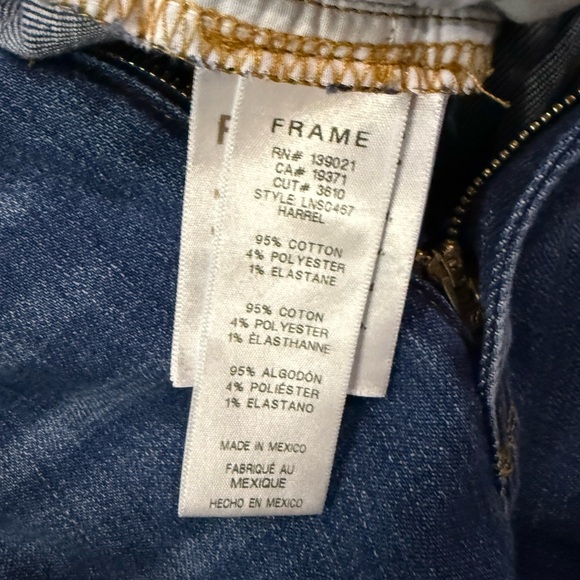 Frame Denim Le Nouveau Straight Audrey Size 30 - Picture 6 of 9
